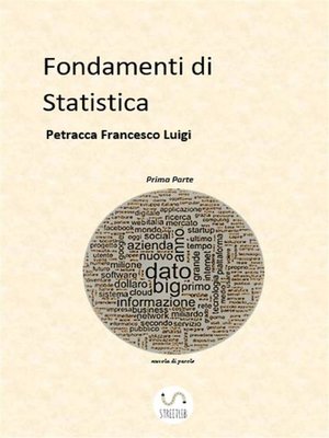 cover image of Fondamenti di Statistica